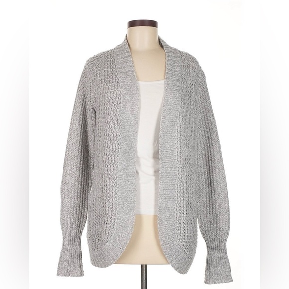 RD Style Sweaters - RD Style Women’s Light Gray Cozy Open-Front Cardigan Size Small